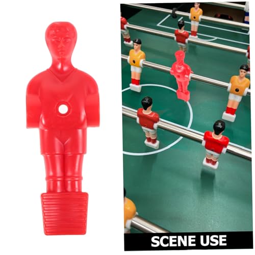 NOLITOY 4 Stück Teiliges Tischfußball Figuren Ersatzteile aus Robustem Kunststoff Stabile Montage Realistische Kicker Spieler für Tischkicker Fußballspiel Zubehör NOLITOY 4 Stück Teiliges Tischfußball Figuren Ersatzteile aus Robustem Kunststoff Stabile Montage Realistische Kicker Spieler für Tischkicker Fußballspiel Zubehör von NOLITOY