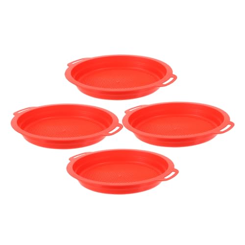NOLITOY 4 Stücke Kinder Strand Sandsieb Kunststoff Sandsiebe Geburtstagsfeier Gastgeschenke Schatzsuche Spielzeug Für Strandurlaub Park Spielen Sandkasten Spaß NOLITOY 4 Stücke Kinder Strand Sandsieb Kunststoff Sandsiebe Geburtstagsfeier Gastgeschenke Schatzsuche Spielzeug Für Strandurlaub Park Spielen Sandkasten Spaß von NOLITOY