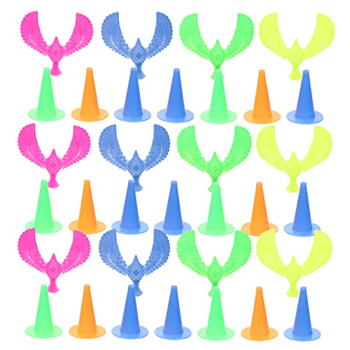NOLITOY 40 Stück Balance Vogel Kleines Balancier Vogel Balance Adler Dekompressionsspielzeug Lernspielzeug Partygeschenke Mini Balance Vogel Balancierter Adler Balancierende von NOLITOY