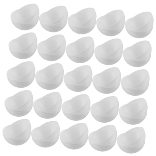 NOLITOY 40 Stück Offene Lotteriekugeln aus Leichtem Wiederverwendbarem PVC Transparente Gewinnkugeln zum Befüllen für Party Eventaktivitäten Praktische Requisiten von NOLITOY