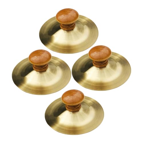 NOLITOY 4stücke Teiliges Mini-Musikinstrument Für Junge Mädchen Handzimbeln Für Tanz Musikspiel Und Frühe Bildung Für Kleine Hände Und Rhythmische Übungen NOLITOY 4stücke Teiliges Mini-Musikinstrument Für Junge Mädchen Handzimbeln Für Tanz Musikspiel Und Frühe Bildung Für Kleine Hände Und Rhythmische Übungen von NOLITOY