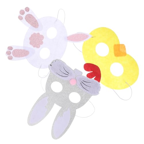 NOLITOY 5 Sätze Kinderkostüme Kostümzubehör Zu Ostern Gastgeschenke Für Ostern Cosplay-kostüm-stütze Kostüm-requisiten Für Osterparty Kaninchen-cosplay Filzstoff 3 Stück * 5 NOLITOY 5 Sätze Kinderkostüme Kostümzubehör Zu Ostern Gastgeschenke Für Ostern Cosplay-kostüm-stütze Kostüm-requisiten Für Osterparty Kaninchen-cosplay Filzstoff 3 Stück * 5 von NOLITOY