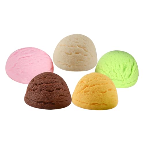 NOLITOY 5 Stück Eismodell Eisbällchen-Requisite Realistische Eiskugeln Simulation Eiskugeln Requisite Modell Mit Gefälschten Eiskugeln Party-Fake-eiskugeln Partygeschenk -Requisiten PVC NOLITOY 5 Stück Eismodell Eisbällchen-Requisite Realistische Eiskugeln Simulation Eiskugeln Requisite Modell Mit Gefälschten Eiskugeln Party-Fake-eiskugeln Partygeschenk -Requisiten PVC von NOLITOY