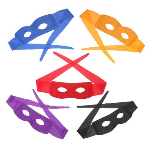 NOLITOY 5 Stück Maske für Männer Teiliges Kreative Halbgesichtsmaske Cosplay Zubehör für Halloween Maskenball Partys NOLITOY 5 Stück Maske für Männer Teiliges Kreative Halbgesichtsmaske Cosplay Zubehör für Halloween Maskenball Partys von NOLITOY