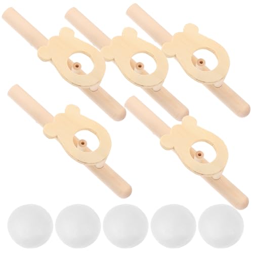 NOLITOY 5 Stück Teiliges Holz blasball Schwimmende Lustige Party spielzeugbälle Trainiert Atmung und Lippenmuskulatur Fördert Interaktion und Konzentration im Garten und Wasser NOLITOY 5 Stück Teiliges Holz blasball Schwimmende Lustige Party spielzeugbälle Trainiert Atmung und Lippenmuskulatur Fördert Interaktion und Konzentration im Garten und Wasser von NOLITOY