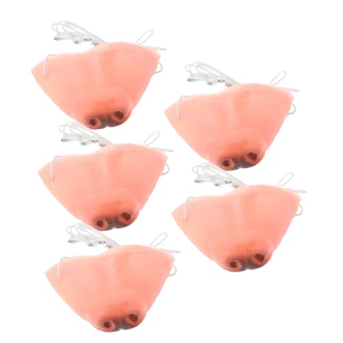 NOLITOY 5 Stück Teiliges Hundnasen Langlebigem Vinyl Realistisches Cosplay zubehör für Karneval und Party Verstellbar Wiederverwendbar Geeignet für Kostüm verkleidungen und Hunde cosplay NOLITOY 5 Stück Teiliges Hundnasen Langlebigem Vinyl Realistisches Cosplay zubehör für Karneval und Party Verstellbar Wiederverwendbar Geeignet für Kostüm verkleidungen und Hunde cosplay von NOLITOY