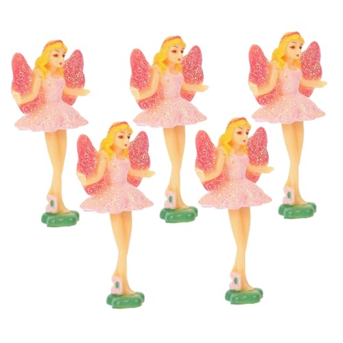 NOLITOY 5 Stück Teiliges Musikbox Zubehör Ballerina Puppe Tanzende Musik Spieluhr Figurine Puppendekor für Sammler NOLITOY 5 Stück Teiliges Musikbox Zubehör Ballerina Puppe Tanzende Musik Spieluhr Figurine Puppendekor für Sammler von NOLITOY