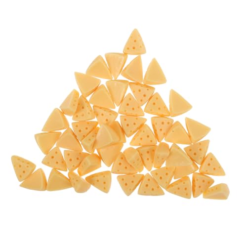 NOLITOY 50 Stück Teiliges Künstlicher Käseanhänger DIY Bastel Charms Realistische Käseform Mini Dessert Deko für Handyschale Schmuck Festtagsgeschenke und Kreative Bastelprojekte NOLITOY 50 Stück Teiliges Künstlicher Käseanhänger DIY Bastel Charms Realistische Käseform Mini Dessert Deko für Handyschale Schmuck Festtagsgeschenke und Kreative Bastelprojekte von NOLITOY