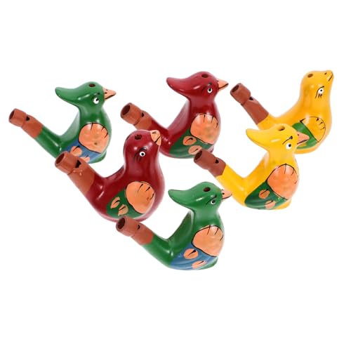 NOLITOY 6 Stck. Kinderpfeife Vogelpfeife für Vogellärmmacher Vogel Vogelpfeife aus Keramik für Wasservogelpfeife für Kleinkinder kleines Vogelpfeifenspielzeug NOLITOY 6 Stck. Kinderpfeife Vogelpfeife für Vogellärmmacher Vogel Vogelpfeife aus Keramik für Wasservogelpfeife für Kleinkinder kleines Vogelpfeifenspielzeug von NOLITOY