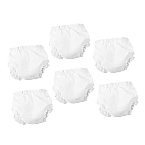 NOLITOY 6 Stck. Puppenkleidung Zubehör für Puppenwindeln für Puppen Kleidung Puppen Klamotten Kleider spielzeuge Unterhose Wiederverwendbare Puppenwindeln NOLITOY 6 Stck. Puppenkleidung Zubehör für Puppenwindeln für Puppen Kleidung Puppen Klamotten Kleider spielzeuge Unterhose Wiederverwendbare Puppenwindeln von NOLITOY