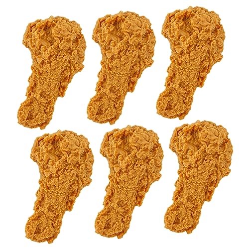 NOLITOY 6 Stück Künstliche Hähnchenschenkel Modelle Teiliges Realistische Dekoration für Foto Requisiten Küchen und Wohnbereichsdekoration Lebensecht und Farbenfroh NOLITOY 6 Stück Künstliche Hähnchenschenkel Modelle Teiliges Realistische Dekoration für Foto Requisiten Küchen und Wohnbereichsdekoration Lebensecht und Farbenfroh von NOLITOY