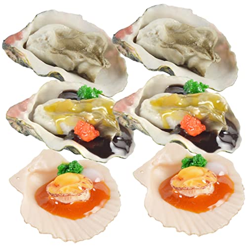 NOLITOY 6 Stück Simulationsausternmodell gefälschte Meeresfrüchte Austernmodell Prop hochzeitsdeko hochzeitsdeco kalanchoe Simulation Austernmodell Stütze Simulation Lebensmittelmodell PVC NOLITOY 6 Stück Simulationsausternmodell gefälschte Meeresfrüchte Austernmodell Prop hochzeitsdeko hochzeitsdeco kalanchoe Simulation Austernmodell Stütze Simulation Lebensmittelmodell PVC von NOLITOY