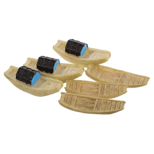 NOLITOY 6 Stück Teiliges Fischerboot Figuren Realistische Resin Modelle für Home Office Bonsai und Feengärten Einzigartige Handwerkskunst für Mikrolandschaften NOLITOY 6 Stück Teiliges Fischerboot Figuren Realistische Resin Modelle für Home Office Bonsai und Feengärten Einzigartige Handwerkskunst für Mikrolandschaften von NOLITOY