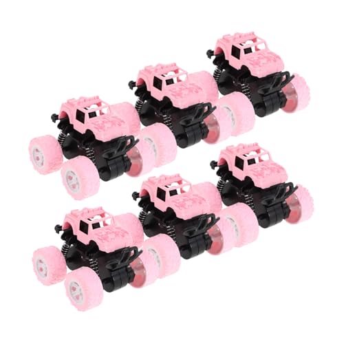 NOLITOY 6 Stück Teiliges Offroad für Pull Back Fahrzeuge aus Kunststoff Reibungsbetriebene Geländewagen Robust und Vielseitig für Drinnen und Draußen für Geburtstagsfeiern NOLITOY 6 Stück Teiliges Offroad für Pull Back Fahrzeuge aus Kunststoff Reibungsbetriebene Geländewagen Robust und Vielseitig für Drinnen und Draußen für Geburtstagsfeiern von NOLITOY