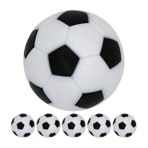 NOLITOY 6 Stück Tischfußball Bälle Mini Kickerbälle für Tischfußballspiele Hochwertige Fußball Zubehör für Erwachsene Spielspaß für Tischkicker NOLITOY 6 Stück Tischfußball Bälle Mini Kickerbälle für Tischfußballspiele Hochwertige Fußball Zubehör für Erwachsene Spielspaß für Tischkicker von NOLITOY