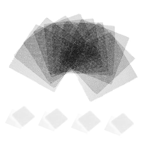 NOLITOY 60 Stück Augen-netzstoff Atmungsaktiv Dunkel Mesh Gewebe Für DIY Maskenherstellung Tiermasken Cosplay Fursuit Zubehör Leicht Zu Verarbeiten Langlebig Und Vielseitig von NOLITOY