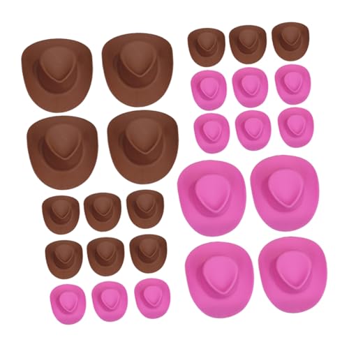 NOLITOY 60 Stück Mini Cowboy -Hutspielzeug Cowgirl-Hut Mini-Hut winzig Hutminiatur entzückende hüte zarte kleine Hüte Mini-Hüte Puppen-Minihüte Mini-Miniatur-Hut Plastik NOLITOY 60 Stück Mini Cowboy -Hutspielzeug Cowgirl-Hut Mini-Hut winzig Hutminiatur entzückende hüte zarte kleine Hüte Mini-Hüte Puppen-Minihüte Mini-Miniatur-Hut Plastik von NOLITOY