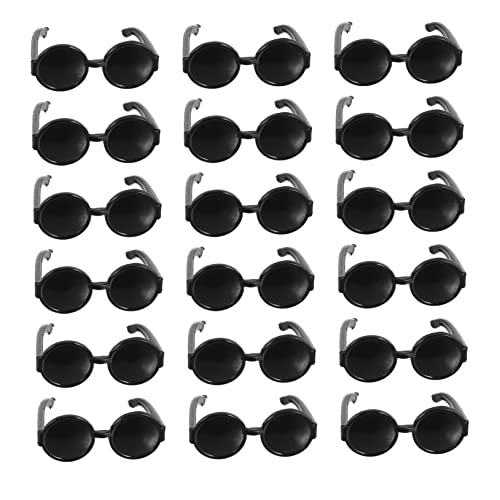 NOLITOY 60 Stück Mini Puppen Sonnenbrillen Leichte Handliche Hochwertige Puppenbrillen aus Kreative Dekorationen Miniaturpuppen NOLITOY 60 Stück Mini Puppen Sonnenbrillen Leichte Handliche Hochwertige Puppenbrillen aus Kreative Dekorationen Miniaturpuppen von NOLITOY