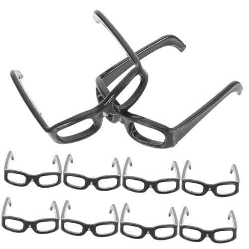 NOLITOY 60 Stück Mini Sonnenbrillen für Puppen Teiliges Schwarz DIY Bastelaccessoires für Puppenkostüme und Kreative Projekte Stylisches Puppenzubehör NOLITOY 60 Stück Mini Sonnenbrillen für Puppen Teiliges Schwarz DIY Bastelaccessoires für Puppenkostüme und Kreative Projekte Stylisches Puppenzubehör von NOLITOY