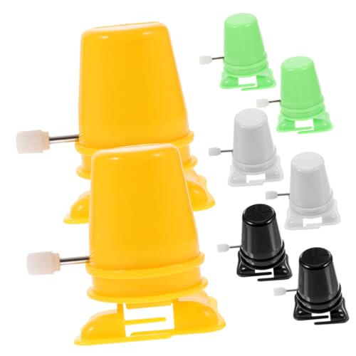 NOLITOY 8 Stück Teiliges Aufzieh Spielzeugset für DIY Roboter Mechanismus mit Gelb Weiß Grün und Schwarz für Kreative Bastelprojekte und Motorische Fähigkeiten NOLITOY 8 Stück Teiliges Aufzieh Spielzeugset für DIY Roboter Mechanismus mit Gelb Weiß Grün und Schwarz für Kreative Bastelprojekte und Motorische Fähigkeiten von NOLITOY