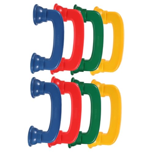 NOLITOY 8 Stück Teiliges Bunte Hörtelefon Spielzeuge aus Abs Akustisches Feedback Robust und Kindgerecht Fördert Konzentration und Farberkennung von NOLITOY