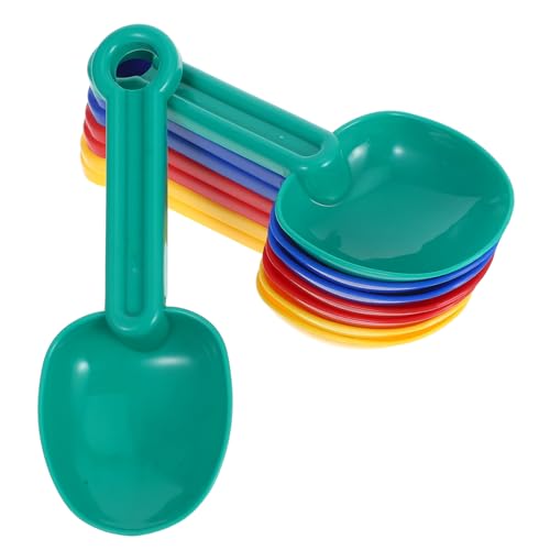 NOLITOY 8 Stück Teiliges Bunte Mini Strandschaufeln aus Kunststoff Kleine Sandschaufeln für Sandgraben Am Strand Praktische Sandspielzeuge in Rot Gelb Blau Grün für Kinderstrandspiele NOLITOY 8 Stück Teiliges Bunte Mini Strandschaufeln aus Kunststoff Kleine Sandschaufeln für Sandgraben Am Strand Praktische Sandspielzeuge in Rot Gelb Blau Grün für Kinderstrandspiele von NOLITOY