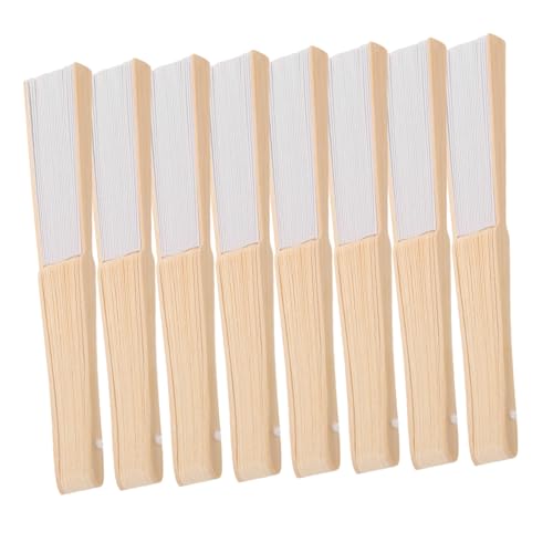 NOLITOY 8 Stück Teiliges Faltbare Papier Handfächer Weiß Leichter DIY Handgemachter Fächer für Kreative Bastelprojekte Kindergarten Lernspielzeug Sommerkühlung und Outdoor Aktivitäten NOLITOY 8 Stück Teiliges Faltbare Papier Handfächer Weiß Leichter DIY Handgemachter Fächer für Kreative Bastelprojekte Kindergarten Lernspielzeug Sommerkühlung und Outdoor Aktivitäten von NOLITOY