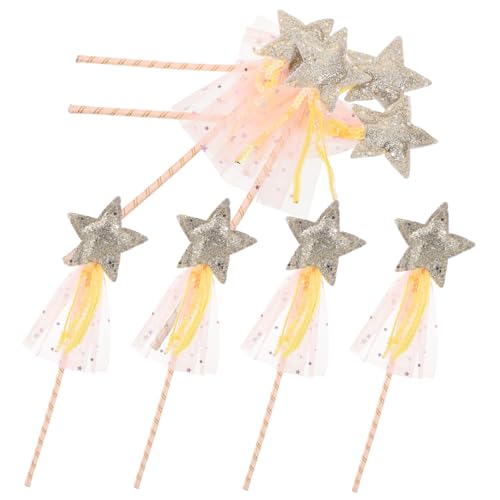 NOLITOY 8 Stück Teiliges Feenstab für Kleine Mädchen Funkelnde Stern aus Robustem Material für Bühnenauftritte Geburtstagsfeiern und Fantasievolles Verkleiden NOLITOY 8 Stück Teiliges Feenstab für Kleine Mädchen Funkelnde Stern aus Robustem Material für Bühnenauftritte Geburtstagsfeiern und Fantasievolles Verkleiden von NOLITOY