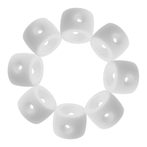 NOLITOY 8 Stück Teiliges Foosball Zubehör Kunststoff Tischfußball Positionierungsringe Rod Lager Ersatzteile für Stabile Torstangenbefestigung von NOLITOY