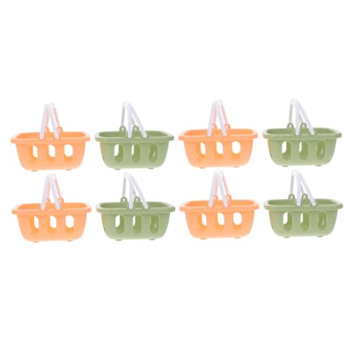 NOLITOY 8 Stück Teiliges Mini Einkaufskorb für Leicht Farbig Orange Gelb Grün Je für Mädchen Jahre für Kaufladen Picknick und Ostern NOLITOY 8 Stück Teiliges Mini Einkaufskorb für Leicht Farbig Orange Gelb Grün Je für Mädchen Jahre für Kaufladen Picknick und Ostern von NOLITOY