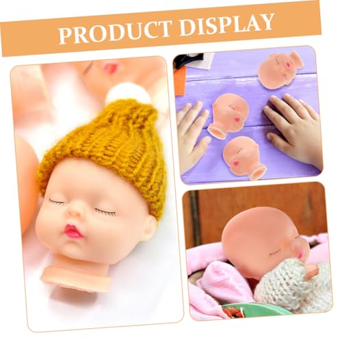 NOLITOY 8 Stück Teiliges Weiche Vinyl Puppenköpfe zum DIY Make up Puppenkopf Bastelzubehör für Schlüsselanhänger und Reparatur Sanftes Material Schlafkomfort und Heimdekoration NOLITOY 8 Stück Teiliges Weiche Vinyl Puppenköpfe zum DIY Make up Puppenkopf Bastelzubehör für Schlüsselanhänger und Reparatur Sanftes Material Schlafkomfort und Heimdekoration von NOLITOY