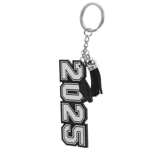 NOLITOY Abschlussschlüsselkette Einzigartiger Abschlussschlüsselungsschlüsselhain Grad Keyring 2025 Abschluss -tasche Anhänger Schlüsselbeutel Hängende Dekoration Party Schlüsselbund von NOLITOY