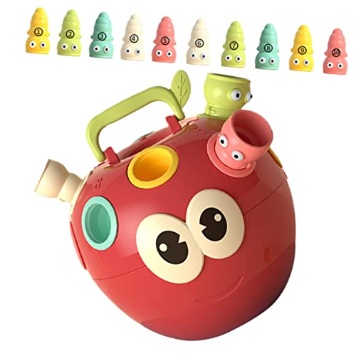 NOLITOY Apfel Wurm Farbspielzeug für Frühe Bildungsspielzeug zur Farbabstimmung Apfel Würmer für Entwicklung von und Formempfindlichkeit NOLITOY Apfel Wurm Farbspielzeug für Frühe Bildungsspielzeug zur Farbabstimmung Apfel Würmer für Entwicklung von und Formempfindlichkeit von NOLITOY