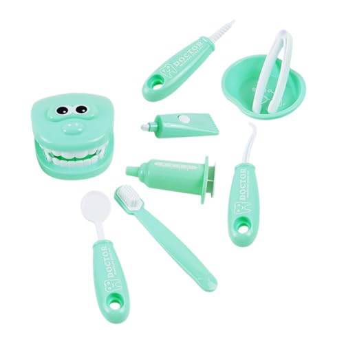 NOLITOY Arzt Spielset Grünes Zahnarzt Rollenspiel mit Realistischen Instrumenten Robust und Bruchfest Fördert Kreativität und Selbstvertrauen Beim Arzt Patient Rollenspiel NOLITOY Arzt Spielset Grünes Zahnarzt Rollenspiel mit Realistischen Instrumenten Robust und Bruchfest Fördert Kreativität und Selbstvertrauen Beim Arzt Patient Rollenspiel von NOLITOY