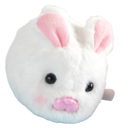 NOLITOY Aufziehspielzeug Plüsch Tierfigur Wind up Kleines Weißes Hasen dekorationsspielzeug für Motorik und Spielerischen Entwicklung NOLITOY Aufziehspielzeug Plüsch Tierfigur Wind up Kleines Weißes Hasen dekorationsspielzeug für Motorik und Spielerischen Entwicklung von NOLITOY