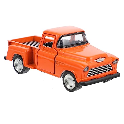 NOLITOY Auto Modell Kleines Pickup Fahrzeug aus Metalllegierung Robust und Detailgetreu für Jungen und Mädchen als zu Geburtstag Halloween Weihnachten von NOLITOY