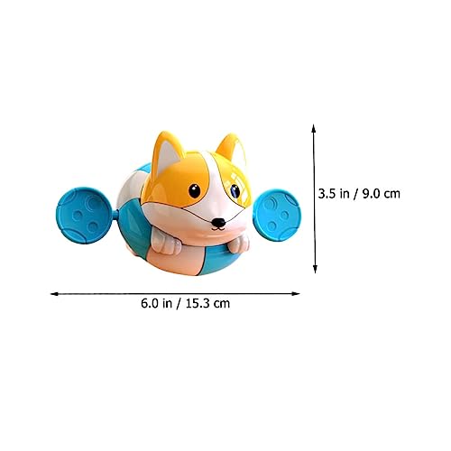 NOLITOY Badespielzeug Corgi aus Sicherem Material Robust und Formstabil mit Glatter Oberfläche für Junge Mädchen und Kleinkinder für Spielerisches Greifen und Spaß Badewanne Hellblau NOLITOY Badespielzeug Corgi aus Sicherem Material Robust und Formstabil mit Glatter Oberfläche für Junge Mädchen und Kleinkinder für Spielerisches Greifen und Spaß Badewanne Hellblau von NOLITOY