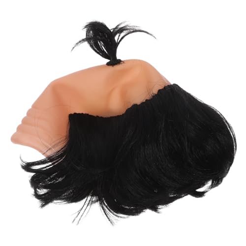 NOLITOY Bald Hairpiece Samurai Cosplay Perücke für Kostümparty Lustige Glatzkopf Mütze Hochwertigem Material Accessoire für Karneval Rollenspiele Unisex NOLITOY Bald Hairpiece Samurai Cosplay Perücke für Kostümparty Lustige Glatzkopf Mütze Hochwertigem Material Accessoire für Karneval Rollenspiele Unisex von NOLITOY