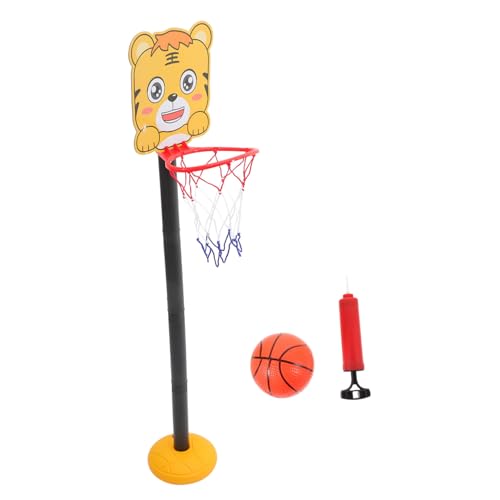 NOLITOY Basketballkorb Verstellbar Cartoon Basketballrahmen Indoor Outdoor für Jungen Mädchen mit Stabilem Stand und Fördert Motorik Sowie Hand Auge koordination NOLITOY Basketballkorb Verstellbar Cartoon Basketballrahmen Indoor Outdoor für Jungen Mädchen mit Stabilem Stand und Fördert Motorik Sowie Hand Auge koordination von NOLITOY