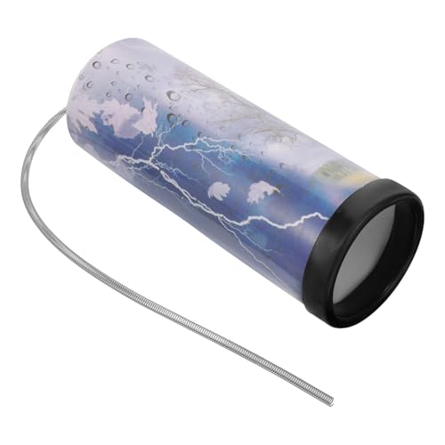 NOLITOY Blaues Thunder Drum Percussion Instrument Spring Drum Klangtrommel Schlaginstrument für Musikalische Früherziehung Kindergarten Musikinstrument von NOLITOY