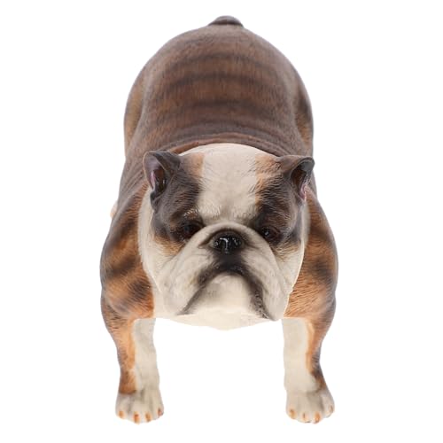 NOLITOY Bulldog -Modellspielzeug Hundestatuen im Freien realistisch Bulldogge-Statue Cartoon-Hund-Figur Hundefiguren Hundehandwerk Simulationshundefigur Plastik NOLITOY Bulldog -Modellspielzeug Hundestatuen im Freien realistisch Bulldogge-Statue Cartoon-Hund-Figur Hundefiguren Hundehandwerk Simulationshundefigur Plastik von NOLITOY