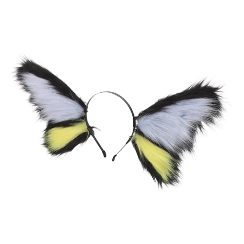 NOLITOY Bunte Schmetterling Haaraccessoires für und Verspieltes Cosplay Kostüm Headdress für Festliche Anlässe von NOLITOY