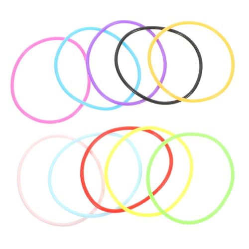 NOLITOY Bunte Silikon Armbänder Dehnbare Gelee Armbänder Farbenfrohe Partyarmbänder Für Erwachsene Tragbare Outdoor Handschlaufen Für Spiele Und Aktivitäten NOLITOY Bunte Silikon Armbänder Dehnbare Gelee Armbänder Farbenfrohe Partyarmbänder Für Erwachsene Tragbare Outdoor Handschlaufen Für Spiele Und Aktivitäten von NOLITOY