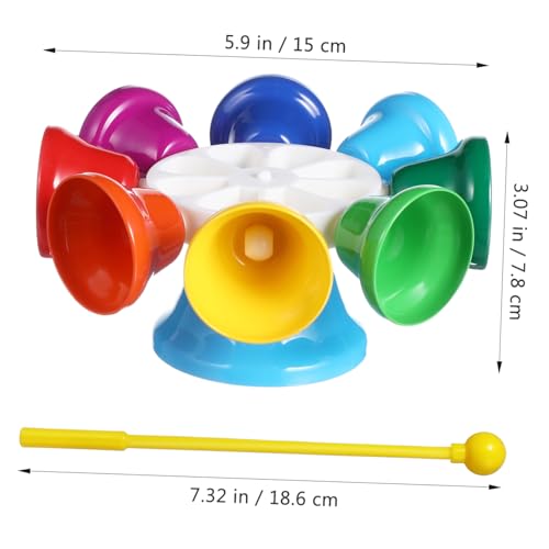 NOLITOY Buntes Glockenspiel Musikinstrument für Ab Jahre Pädagogisches Lernspielzeug Rhythmus Handgeschicklichkeit und Farberkennung Robust und Spielerisch Gehirnentwicklung Stärkend NOLITOY Buntes Glockenspiel Musikinstrument für Ab Jahre Pädagogisches Lernspielzeug Rhythmus Handgeschicklichkeit und Farberkennung Robust und Spielerisch Gehirnentwicklung Stärkend von NOLITOY