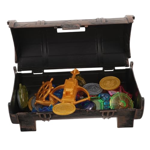 NOLITOY Buntes Teiliges Poolspielzeug mit Acryl Edelsteinen und Schatzkiste Wasserdichtes Tauchspielzeug für Schwimmparty und Dekoration NOLITOY Buntes Teiliges Poolspielzeug mit Acryl Edelsteinen und Schatzkiste Wasserdichtes Tauchspielzeug für Schwimmparty und Dekoration von NOLITOY