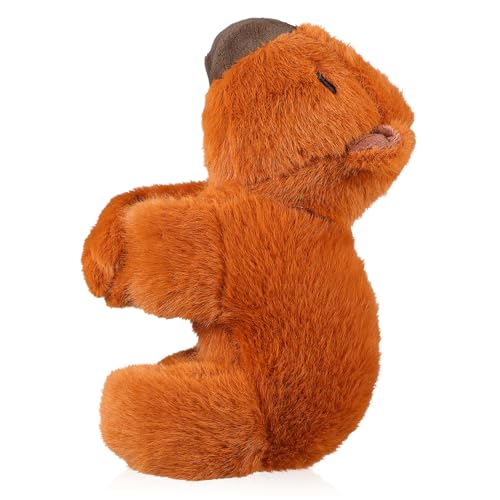 NOLITOY Capybara-Puppe Capybara Plush Armband Stofftier -Slap -Armband Plüsch Hugger Ausgestopftes Tier Animal-Slap-Armband Tierischer Umarmer Sachen Pp Baumwolle Chocolate NOLITOY Capybara-Puppe Capybara Plush Armband Stofftier -Slap -Armband Plüsch Hugger Ausgestopftes Tier Animal-Slap-Armband Tierischer Umarmer Sachen Pp Baumwolle Chocolate von NOLITOY