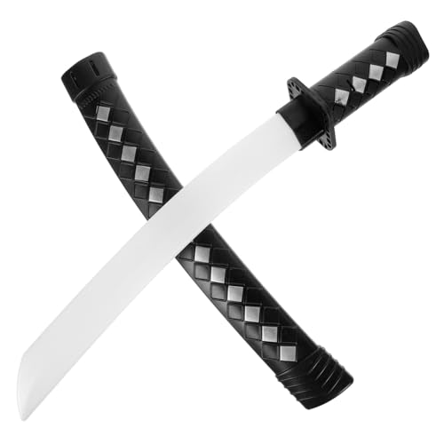 NOLITOY Cosplay Samurai Schwertspielzeug Kunststoff für Halloween Geburtstagsfeiern und Mottopartys Robustes und Wiederverwendbares Spielzeugprop für Fencing und Piratenspiele NOLITOY Cosplay Samurai Schwertspielzeug Kunststoff für Halloween Geburtstagsfeiern und Mottopartys Robustes und Wiederverwendbares Spielzeugprop für Fencing und Piratenspiele von NOLITOY