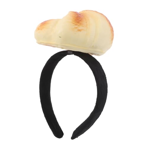NOLITOY Croissant-brot-dessert-haarband: Neuartiges Essen-croissant-stirnband, Dessert-kostüm, Kopfbedeckung Für Halloween, Geburtstag, Cosplay, Party-zubehör NOLITOY Croissant-brot-dessert-haarband: Neuartiges Essen-croissant-stirnband, Dessert-kostüm, Kopfbedeckung Für Halloween, Geburtstag, Cosplay, Party-zubehör von NOLITOY