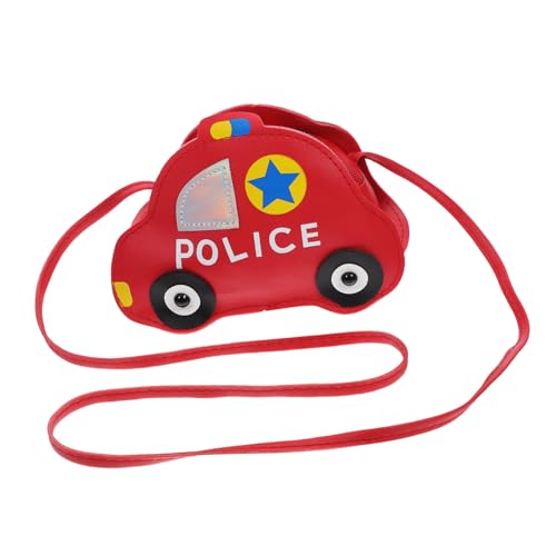 NOLITOY Crossbody Tasche Auto Design Leichte Schultertasche für Mädchen Kleine Aufbewahrungstasche in Rot Langlebige Kindertasche als für Alltag NOLITOY Crossbody Tasche Auto Design Leichte Schultertasche für Mädchen Kleine Aufbewahrungstasche in Rot Langlebige Kindertasche als für Alltag von NOLITOY