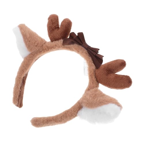 NOLITOY Deer Ear Haarreif und Bequemes Stirnband mit Hirschohren für Partys Cosplay und Leicht und Angenehm zu Accessoire für Besondere Anlässe von NOLITOY